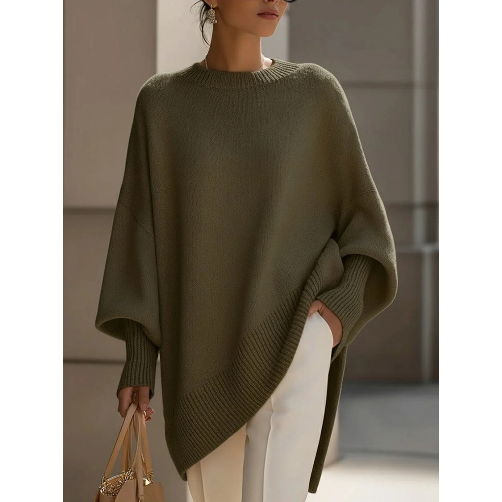 Laura | Damen Pullover mit Kapuze für Winter und Alltag