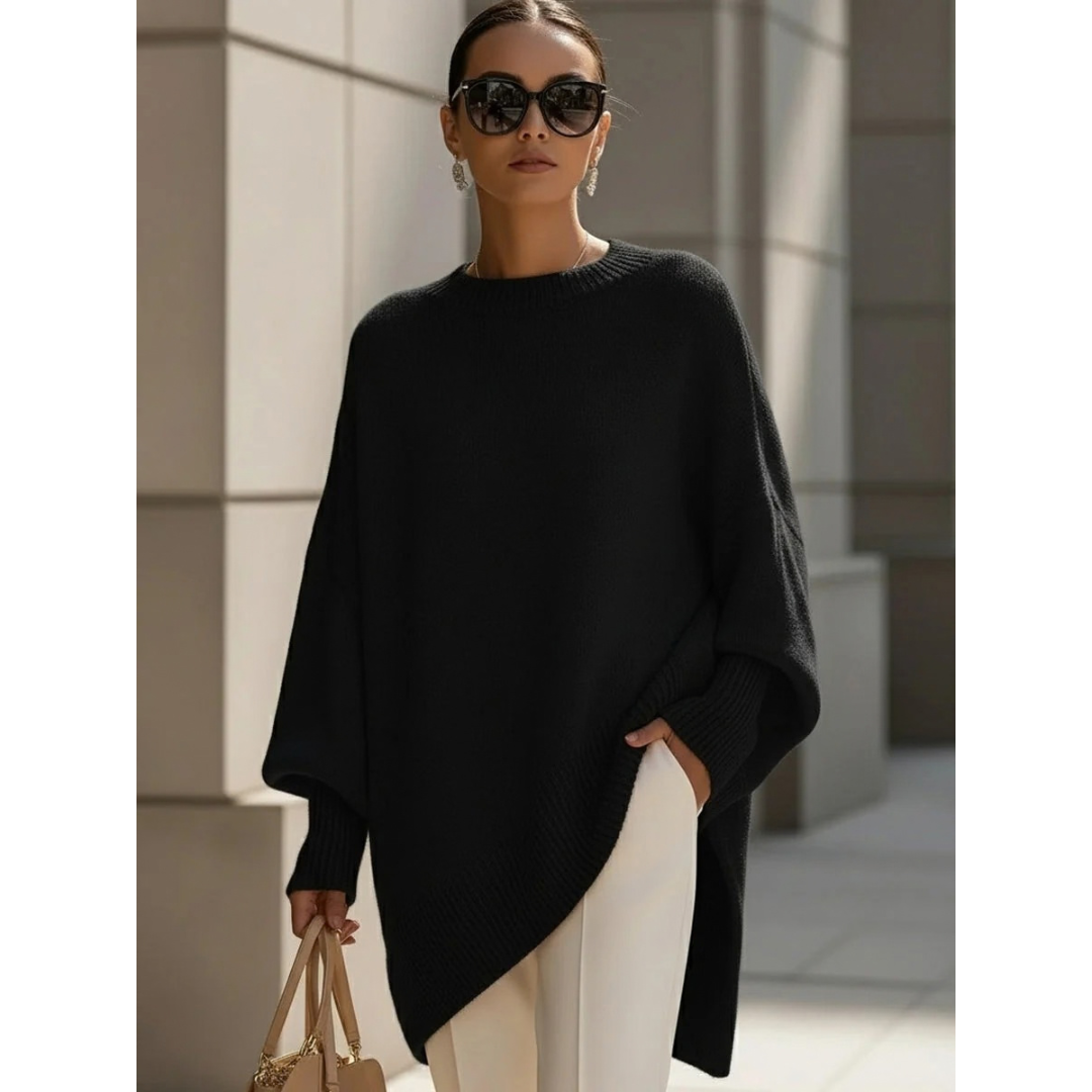 Laura | Damen Pullover mit Kapuze für Winter und Alltag