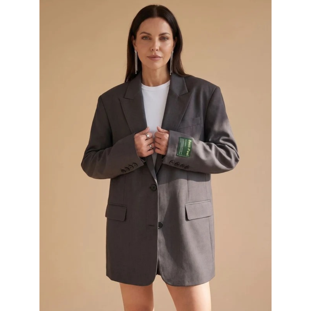Levia | Damen Blazer mit Revers und Schnitt