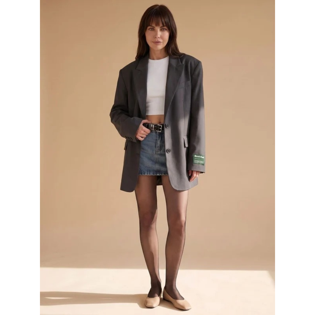 Levia | Damen Blazer mit Revers und Schnitt
