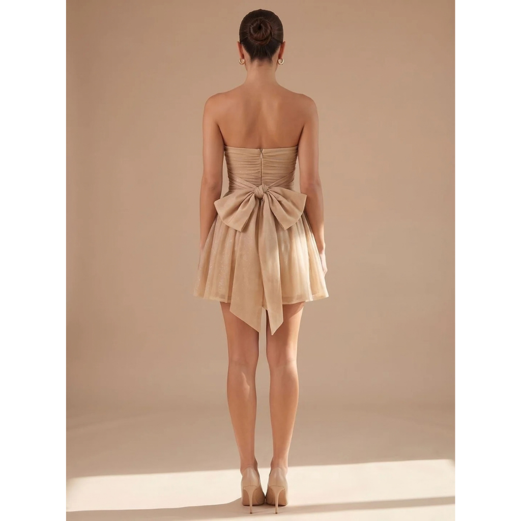 Lina | Damen Minikleid für mit Pailletten und Glitzer