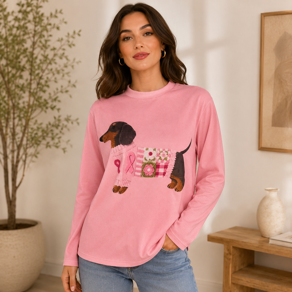 Lotter | Damen Pullover mit Dackel Design