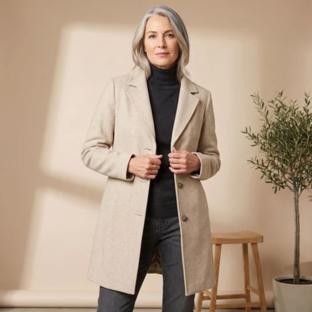 Marianne | Damen Winterjacke mit Stehkragen