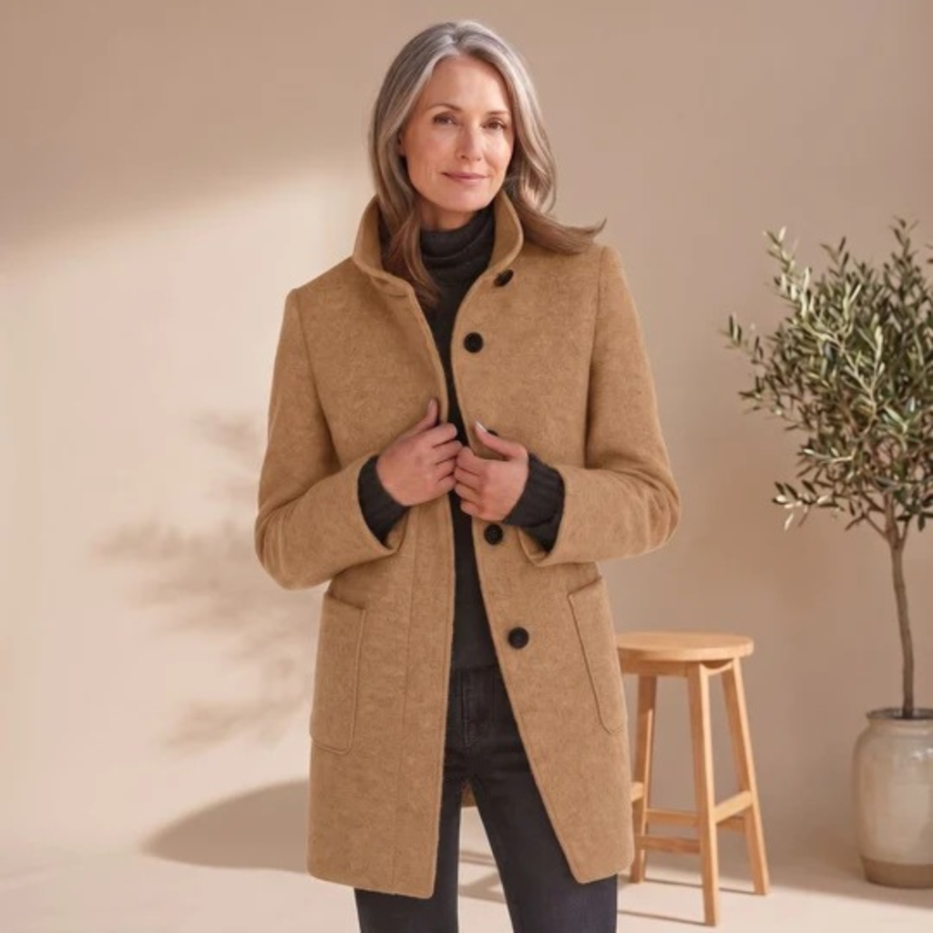 Marianne | Damen Winterjacke mit Stehkragen