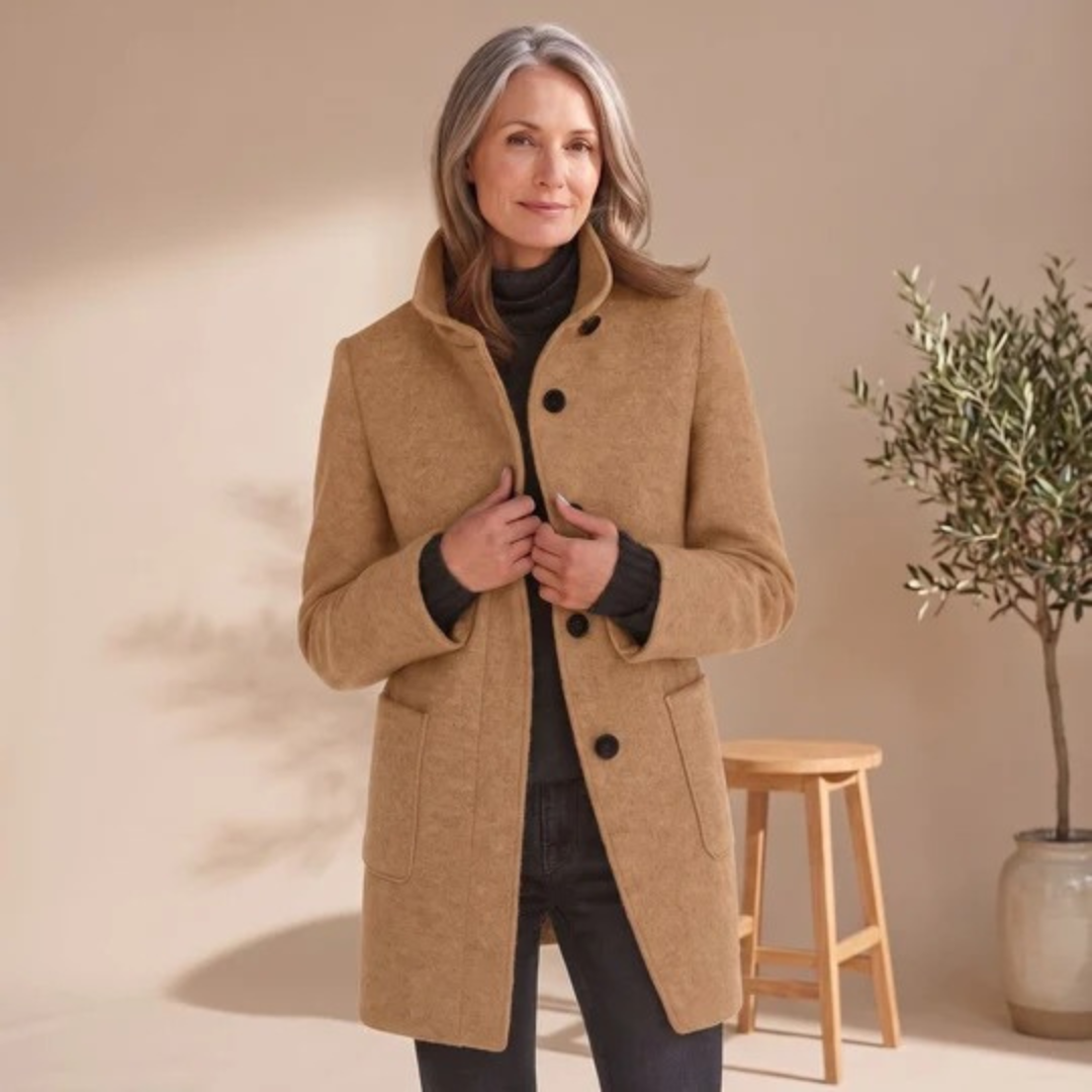 Marianne | Damen Winterjacke mit Stehkragen