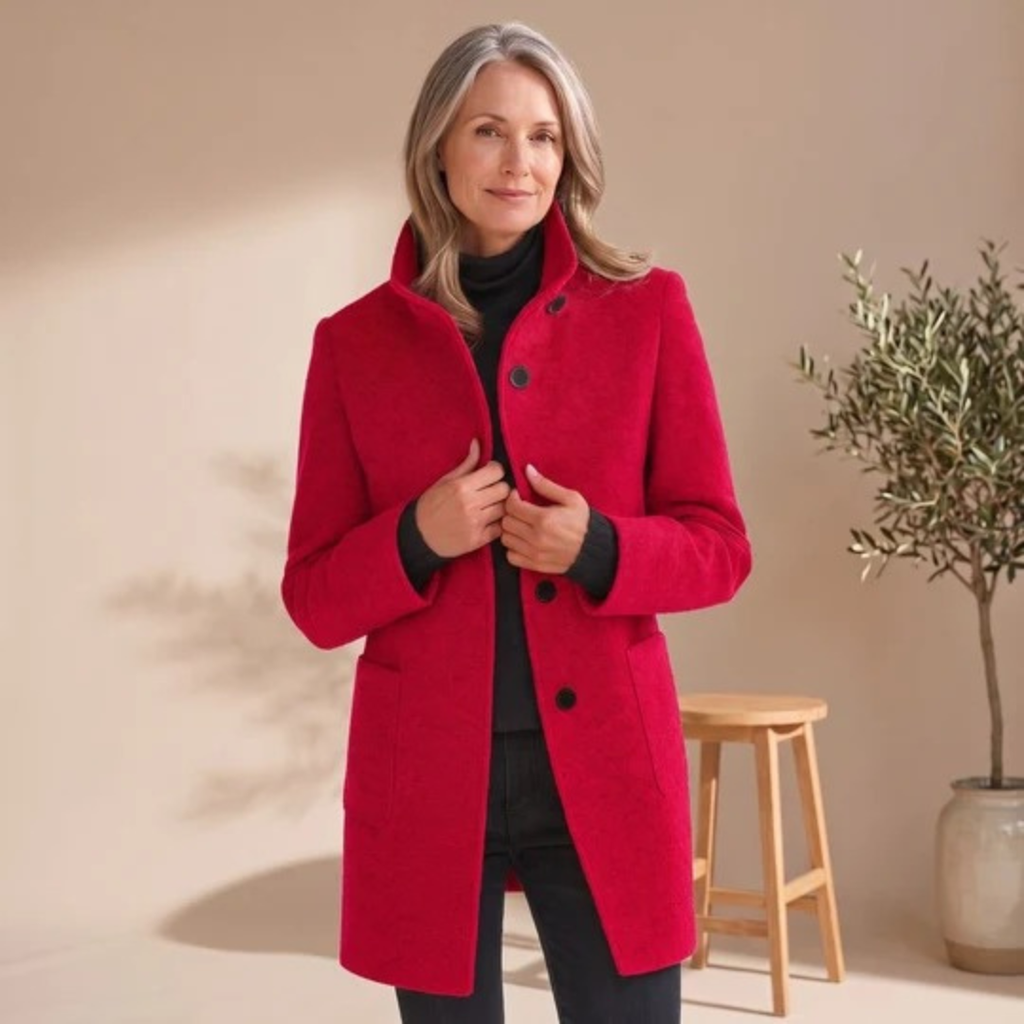Marianne | Damen Winterjacke mit Stehkragen