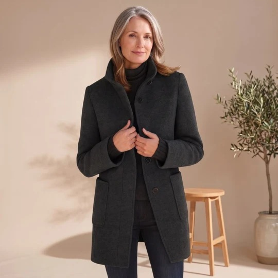 Marianne | Damen Winterjacke mit Stehkragen