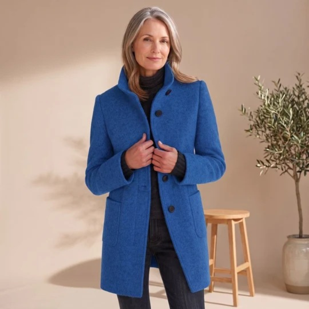 Marianne | Damen Winterjacke mit Stehkragen