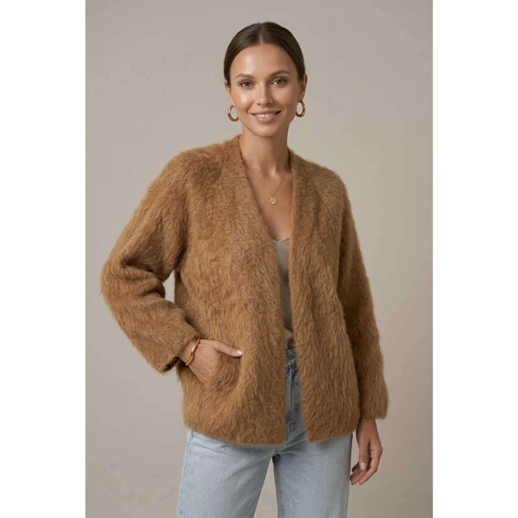 Marina | Damen Strickjacke für Alltag und Freizeit