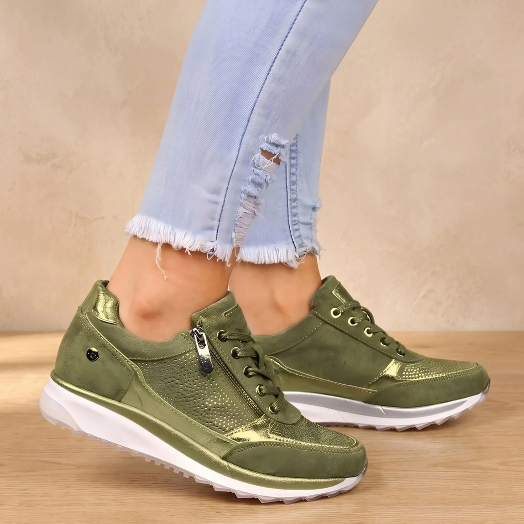 Marlene | Damen Schuhe mit orthopädischem Design und Schnürschuh Stil