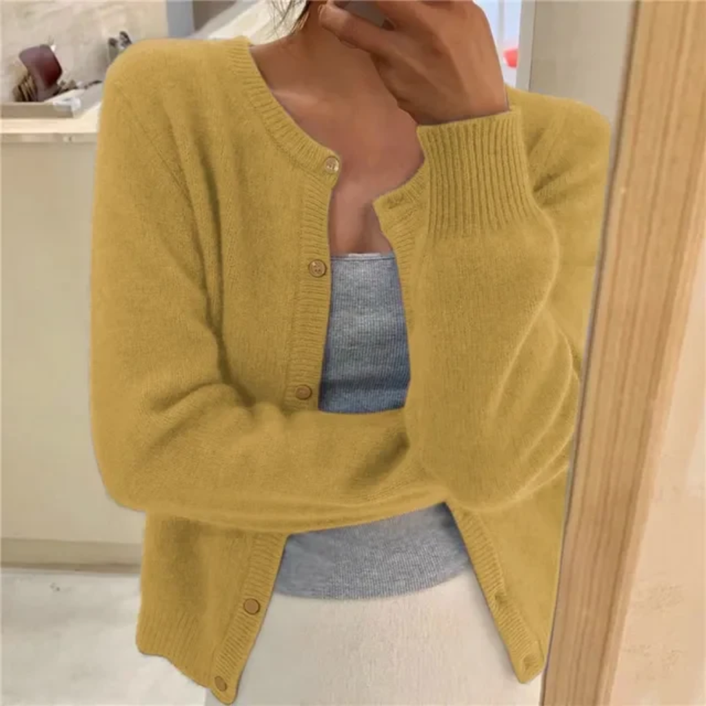 Marlene | Damen Strickjacke für Alltag und Freizeit