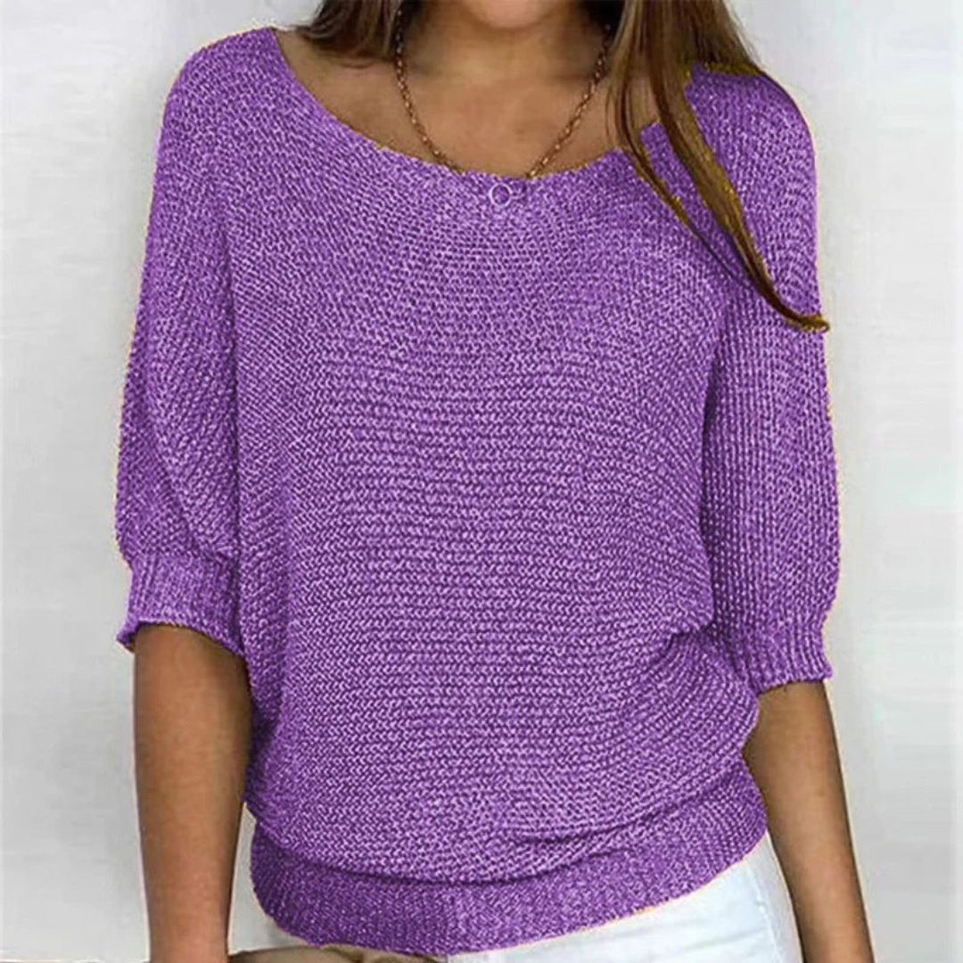 Martina | Damen Pullover schlicht und modern