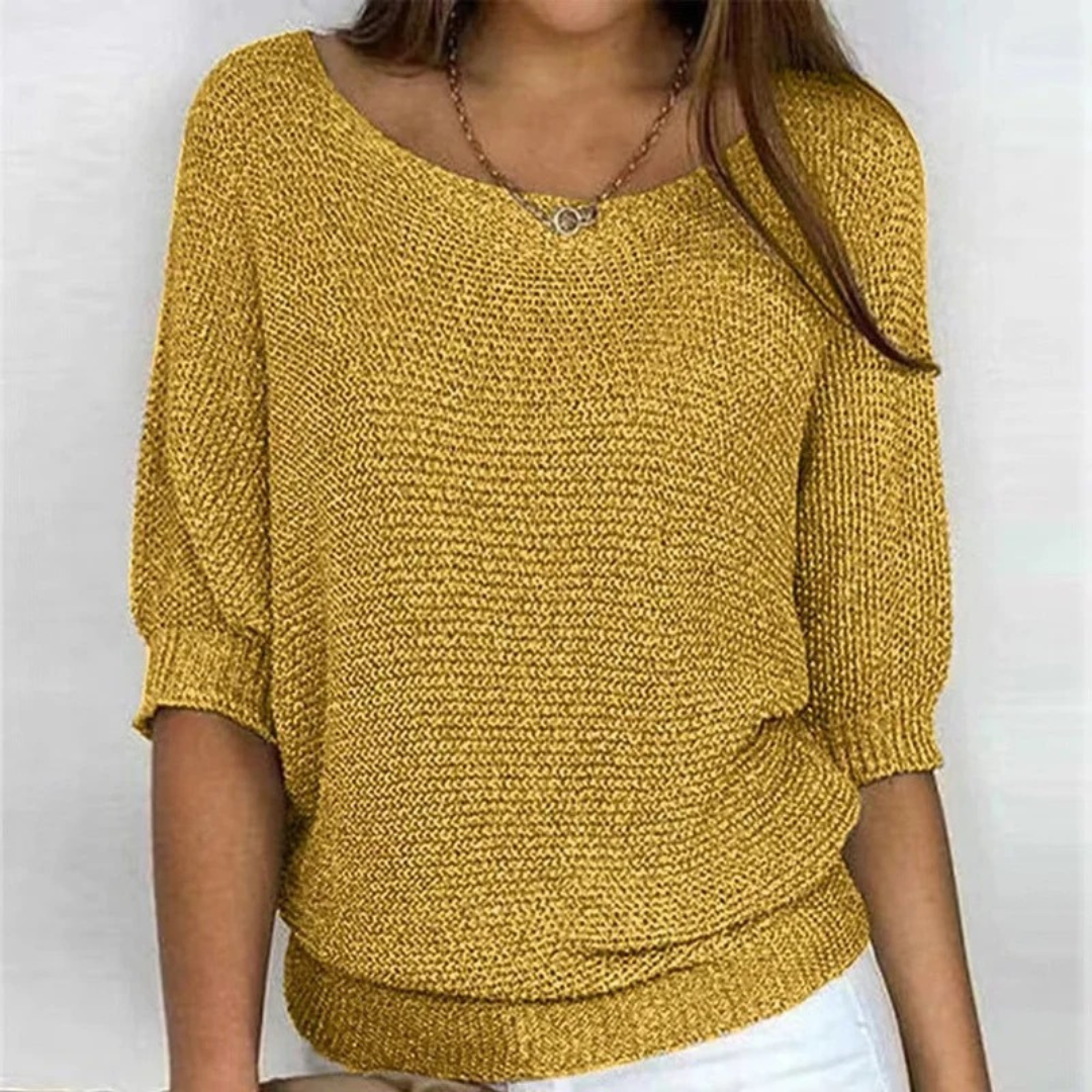 Martina | Damen Pullover schlicht und modern