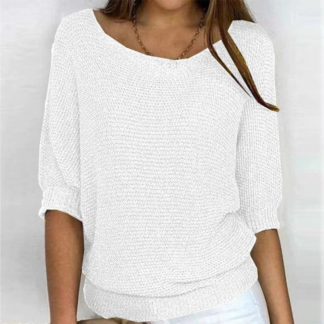 Martina | Damen Pullover schlicht und modern