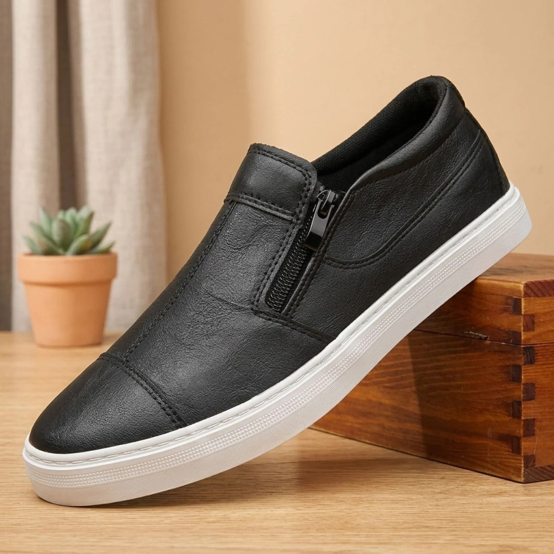 Maximilian | Herren Orthopädische Schuhe mit Reißverschluss