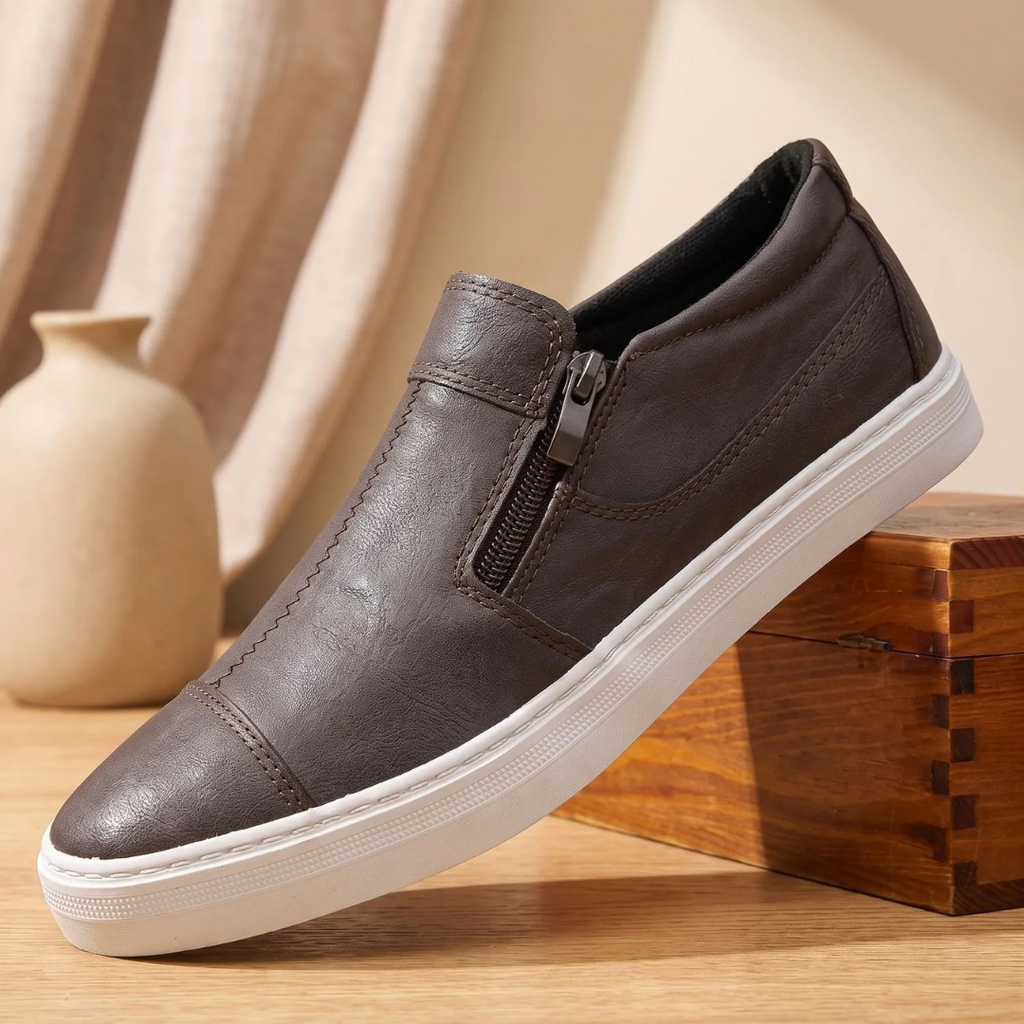 Maximilian | Herren Orthopädische Schuhe mit Reißverschluss