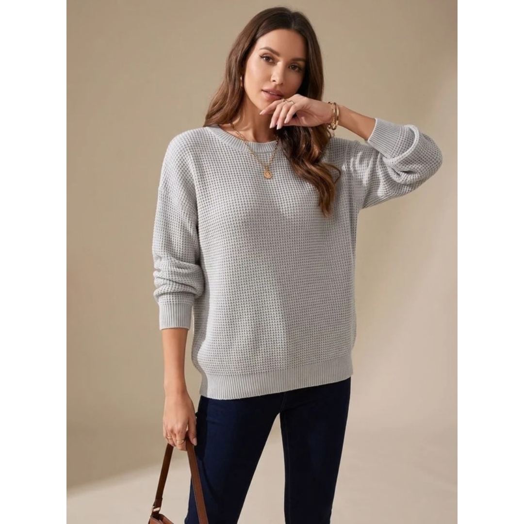 Mirella | Damen Pullover mit Oversize Schnitt