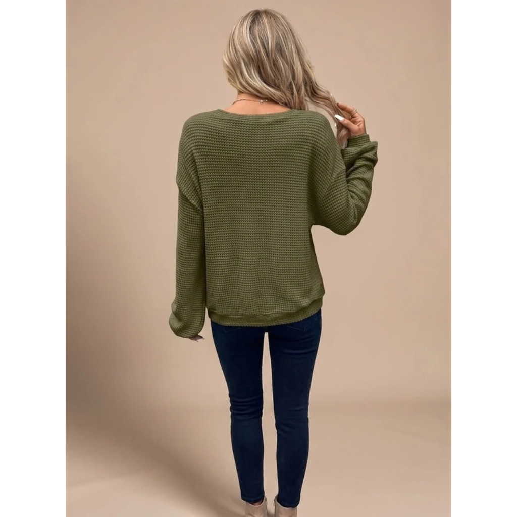 Mirella | Damen Pullover mit Oversize Schnitt