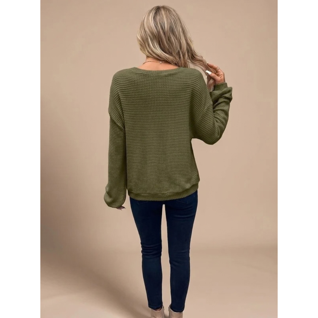 Mirella | Damen Pullover mit Oversize Schnitt