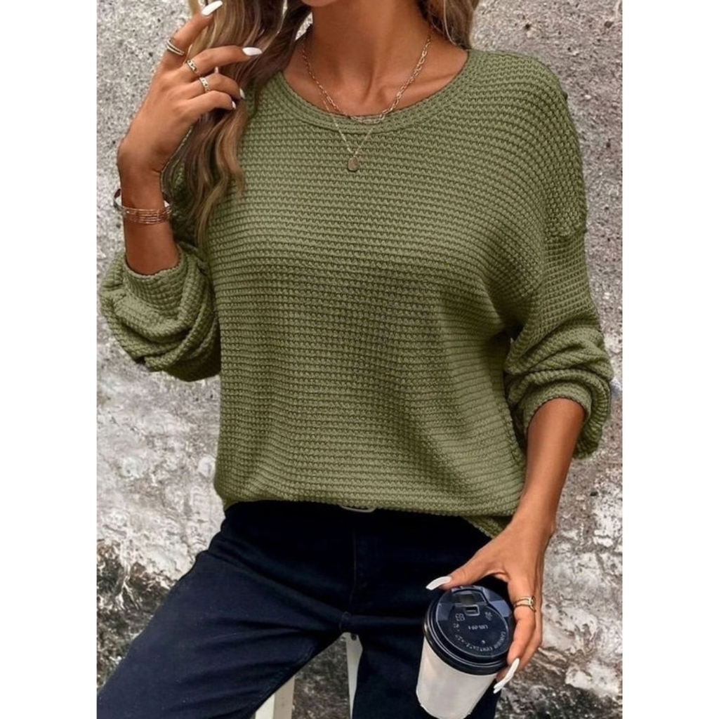 Mirella | Damen Pullover mit Oversize Schnitt