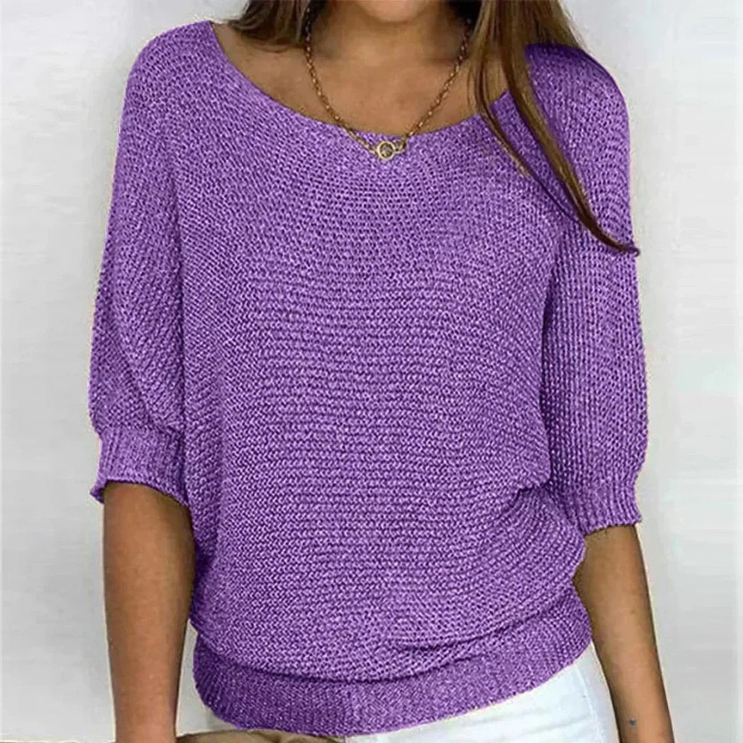 Nele | Oversize Strickpullover Weich Und Bequem