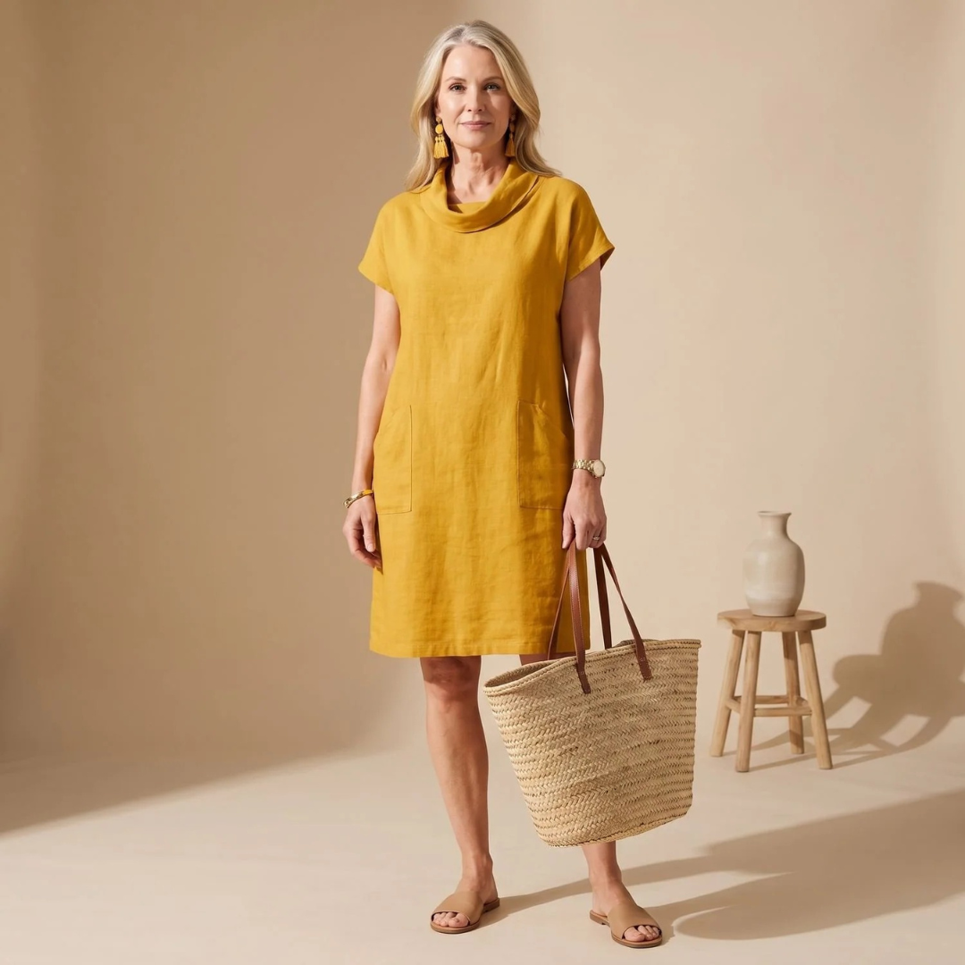Sabrina | Damen Abendkleid mit Taschen