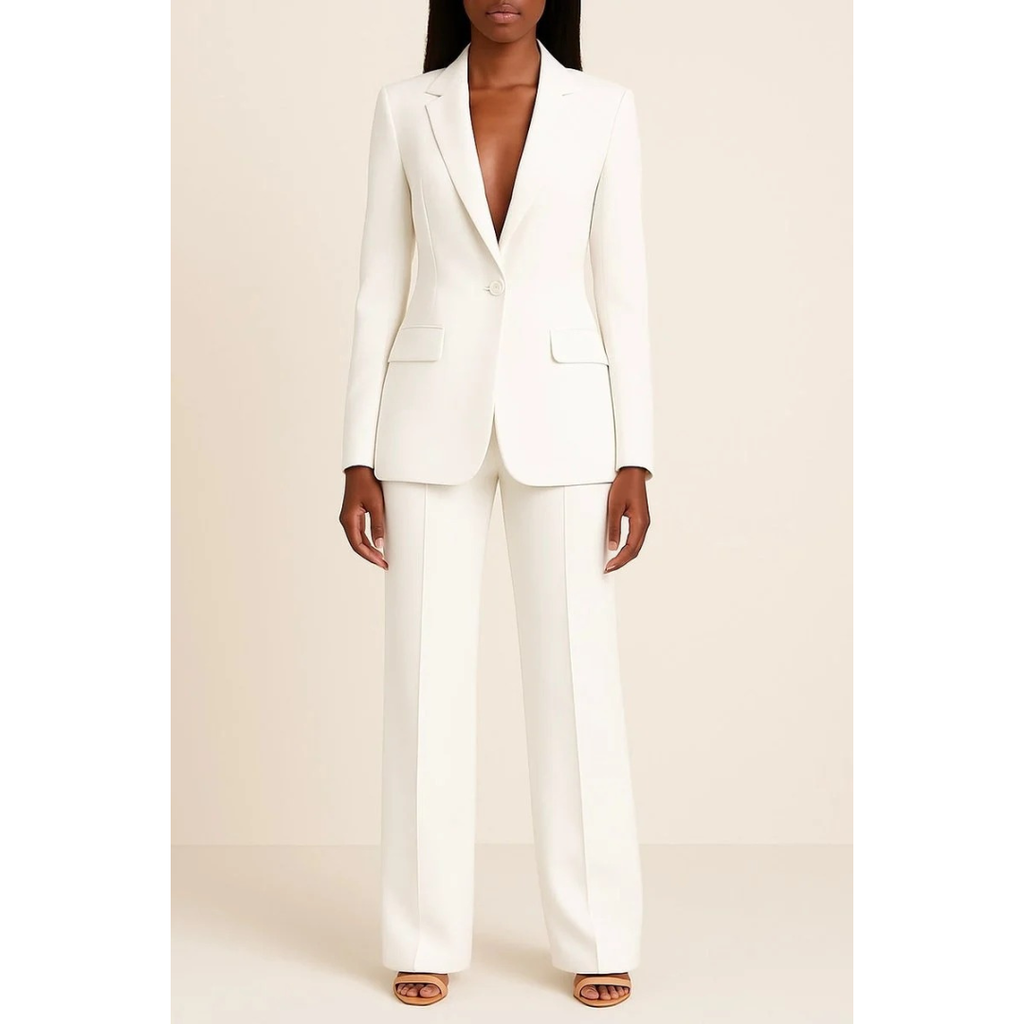 Sigrid | Damen Stilvoller Blazer Hosenanzug