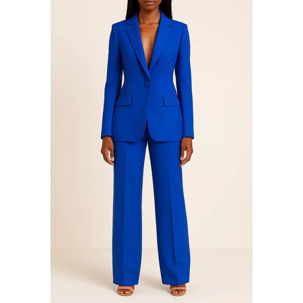 Sigrid | Damen Stilvoller Blazer Hosenanzug