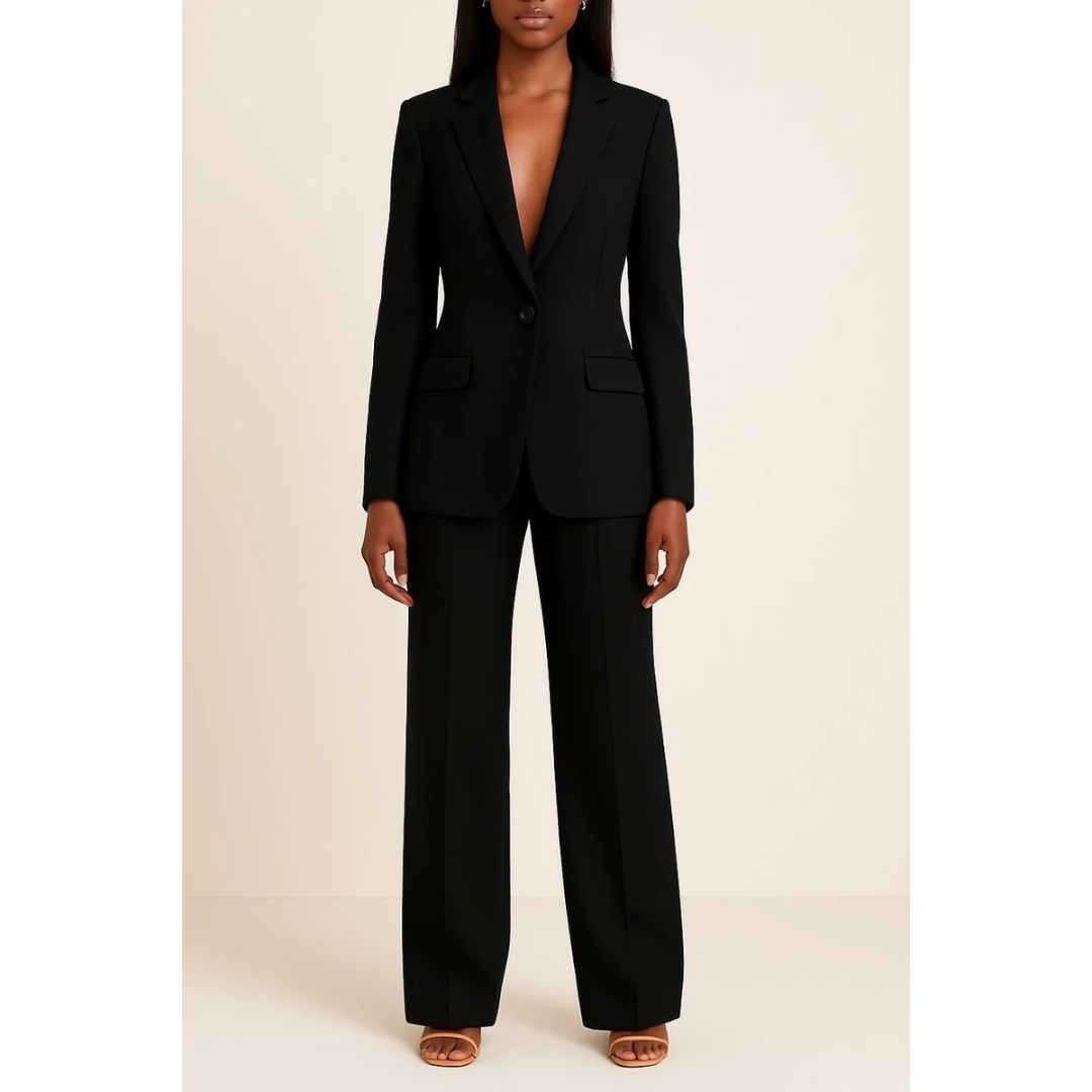 Sigrid | Damen Stilvoller Blazer Hosenanzug