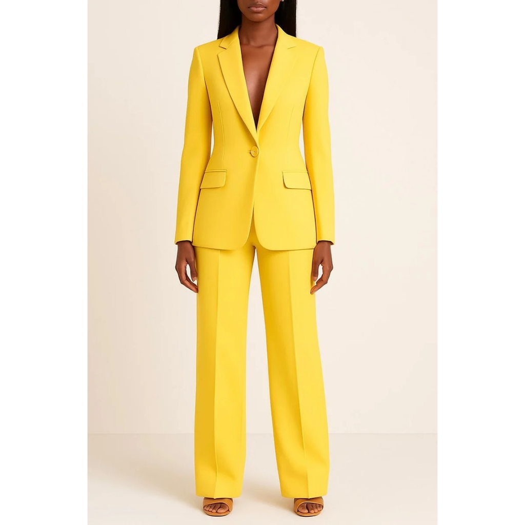 Sigrid | Damen Stilvoller Blazer Hosenanzug