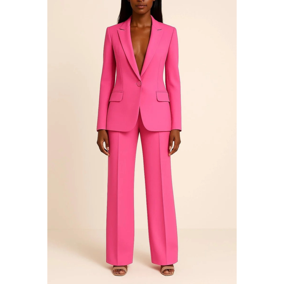 Sigrid | Damen Stilvoller Blazer Hosenanzug