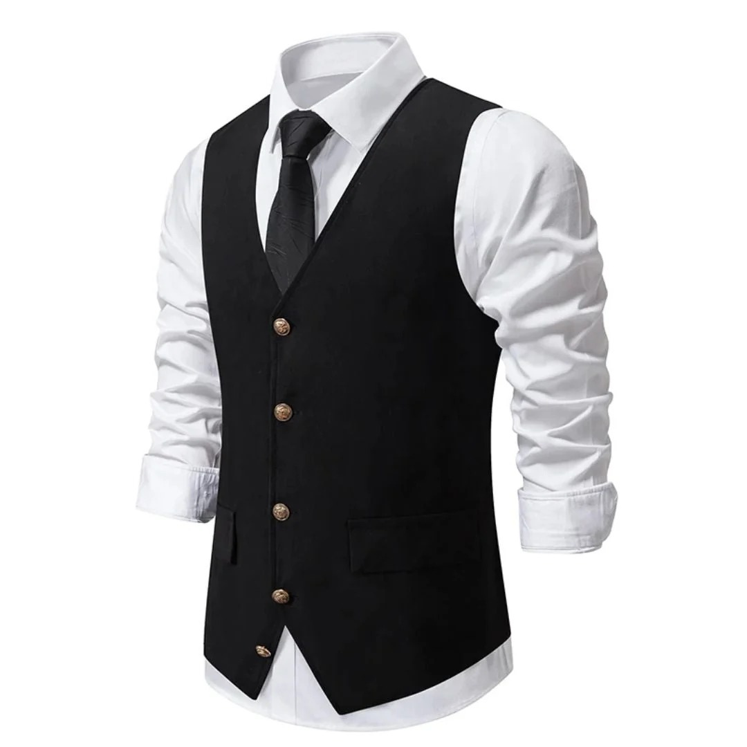 Sven | Herren Elegante Trachtenweste