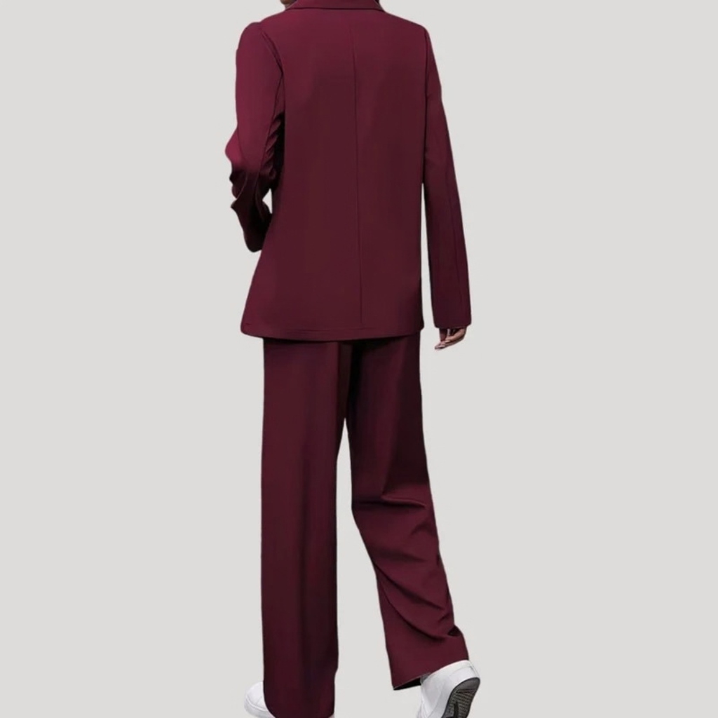Valeria | Damen Hosenanzug mit Blazer und weiter Schnitt
