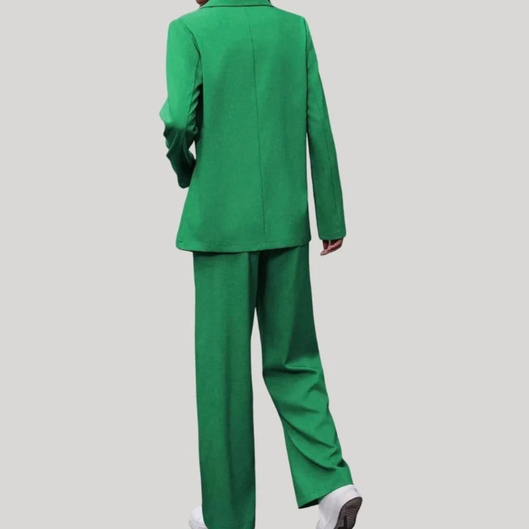 Valeria | Damen Hosenanzug mit Blazer und weiter Schnitt