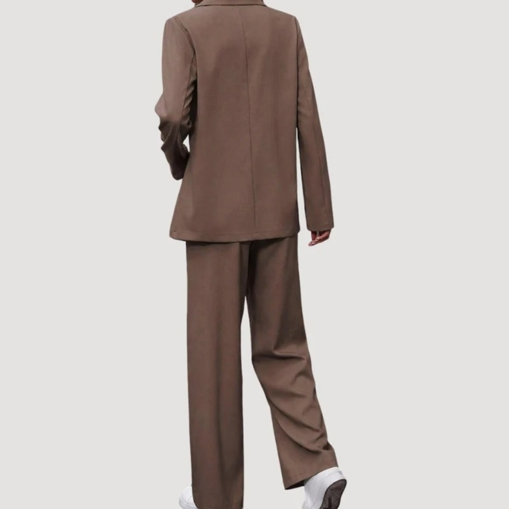 Valeria | Damen Hosenanzug mit Blazer und weiter Schnitt