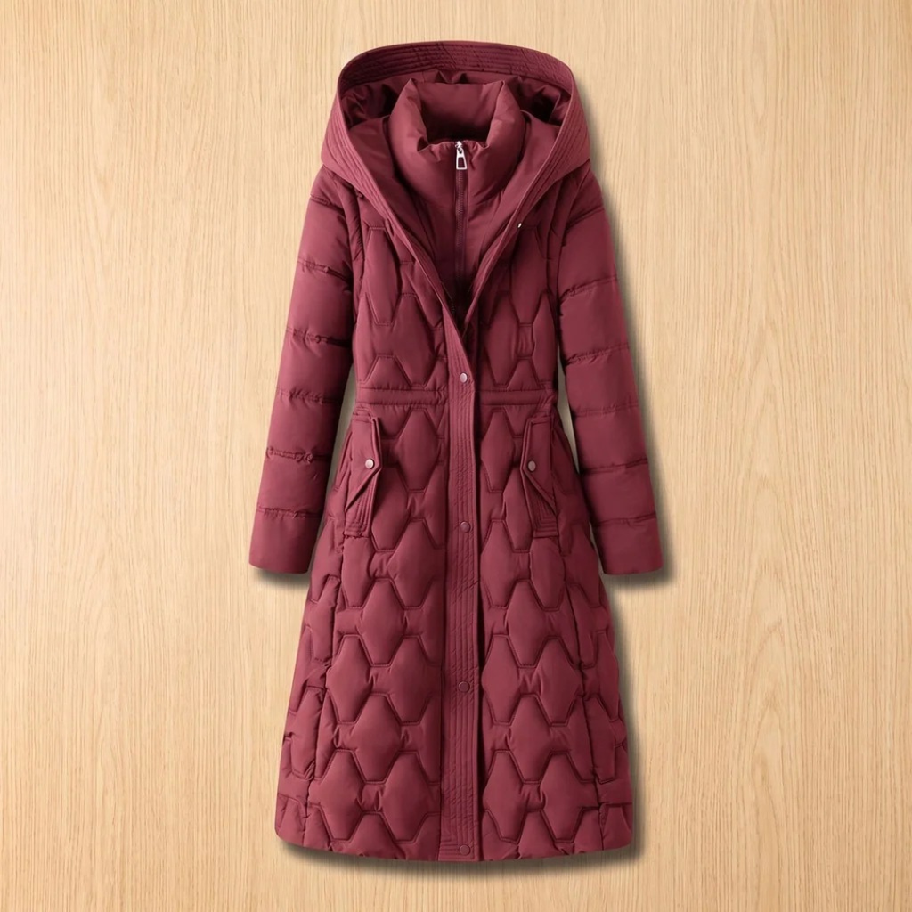 Viktoria | Damen Winterjacke mit Kapuze