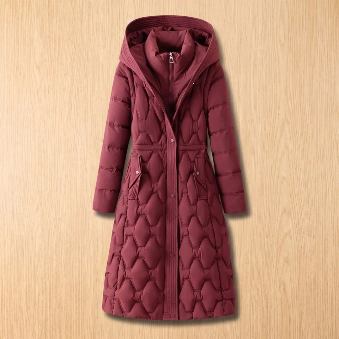Viktoria | Damen Winterjacke mit Kapuze