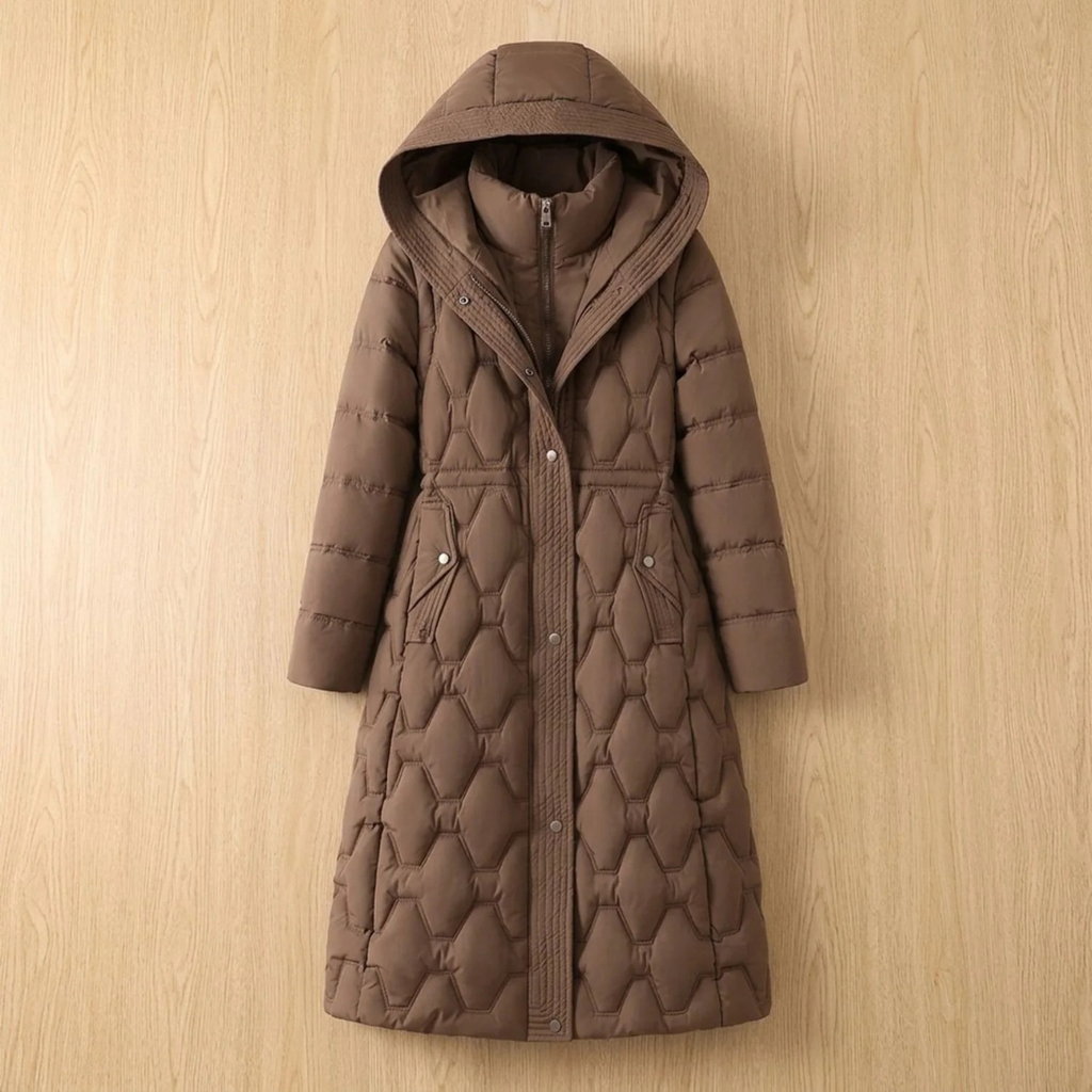 Viktoria | Damen Winterjacke mit Kapuze