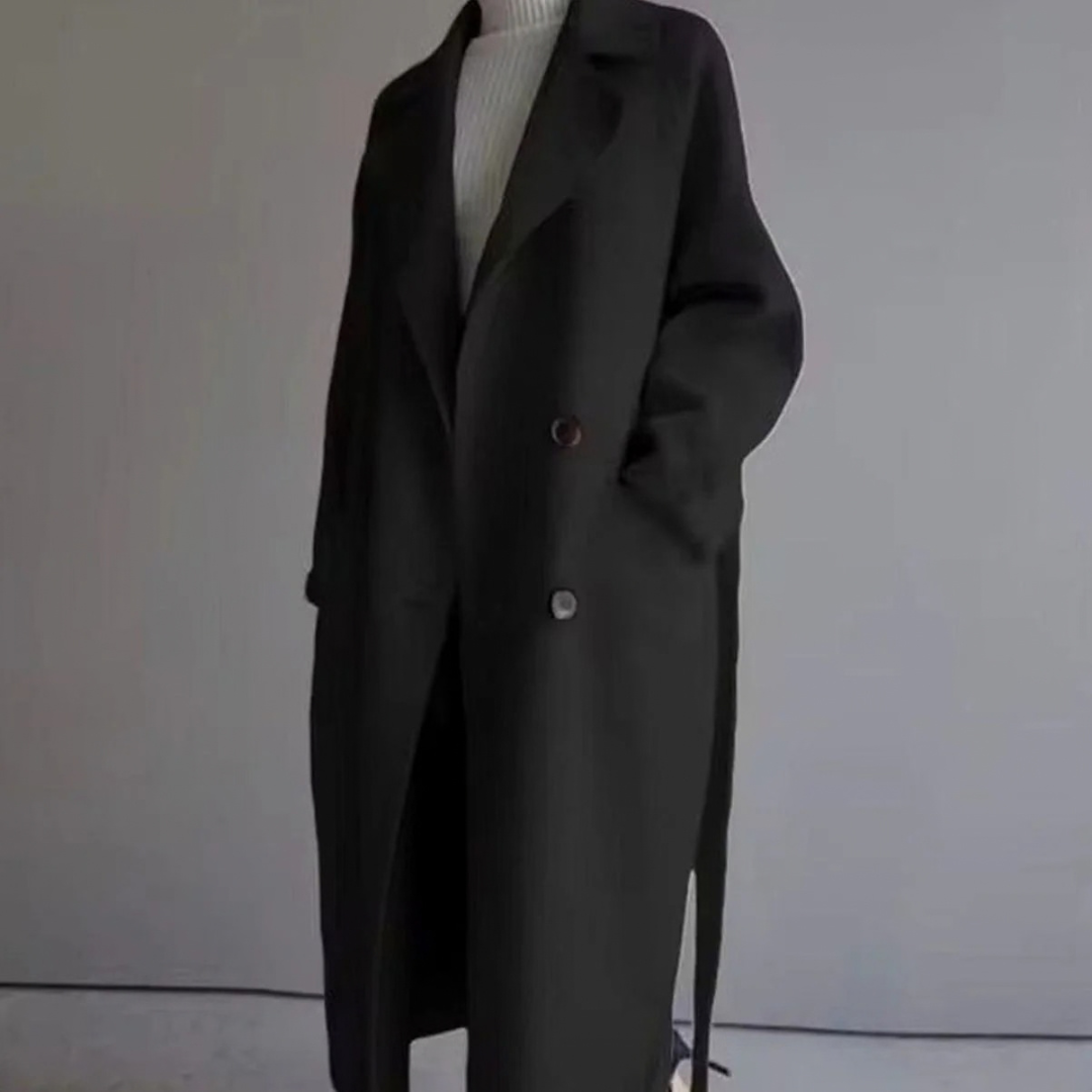 Wilhelmine | Damen Winter jacke mit Kragen und langem Design