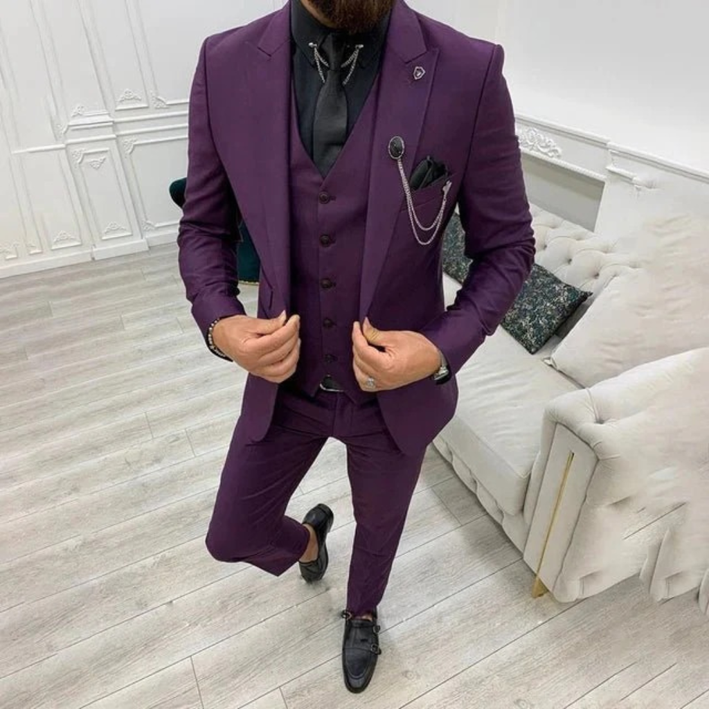 Aang | Herren Klassischer Business Anzug
