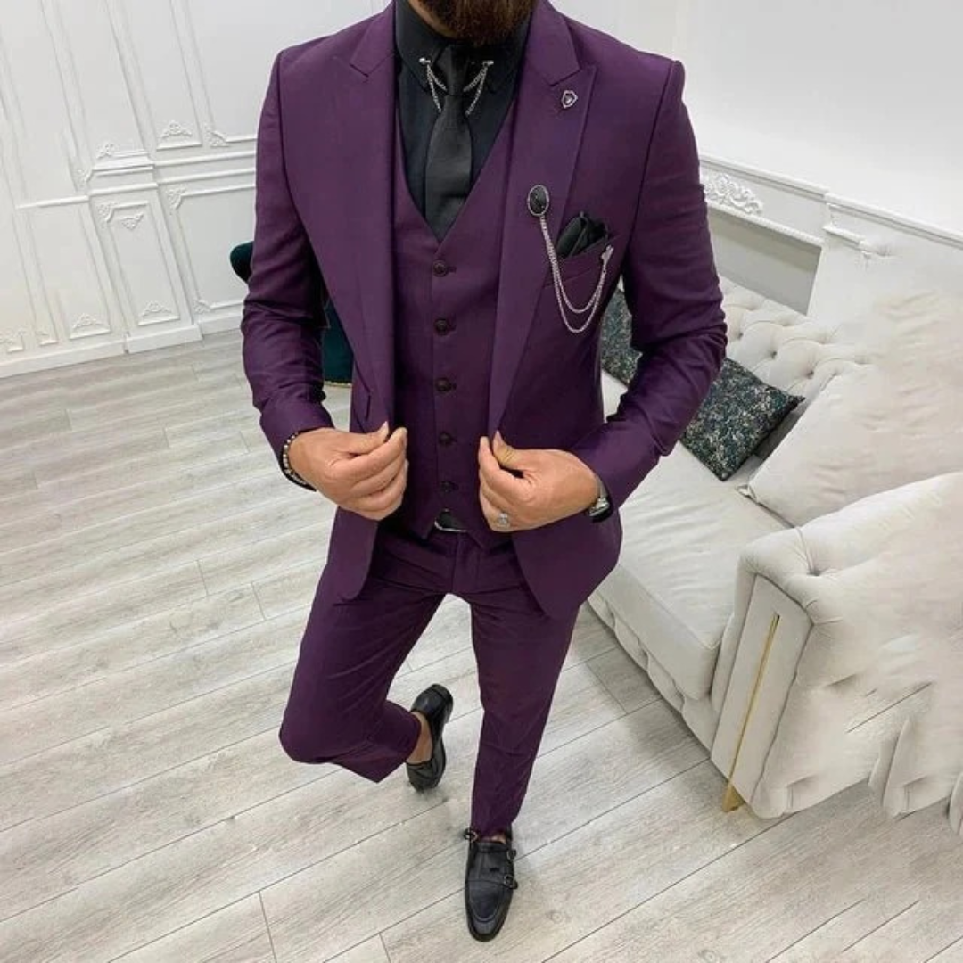 Aang | Herren Klassischer Business Anzug