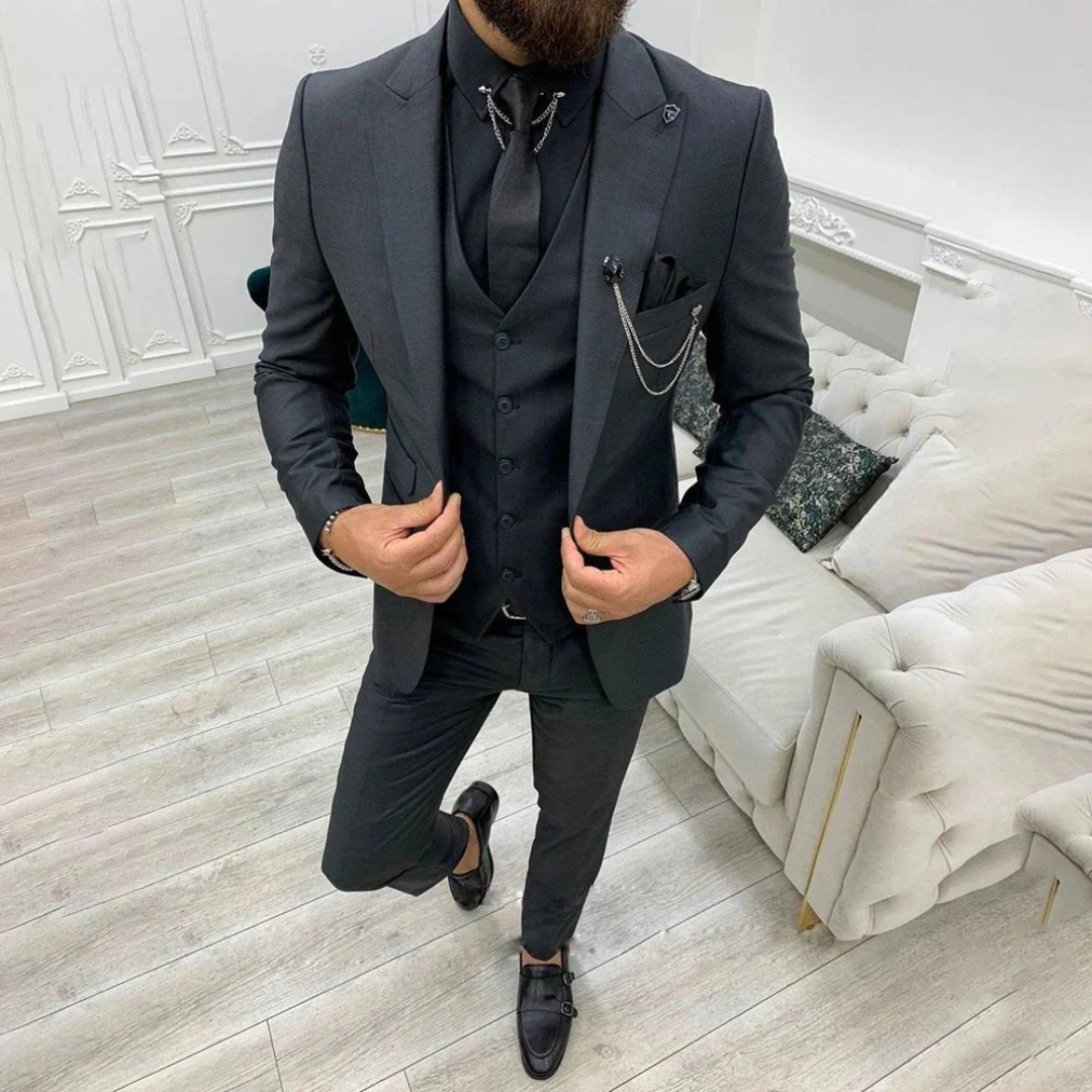 Aang | Herren Klassischer Business Anzug