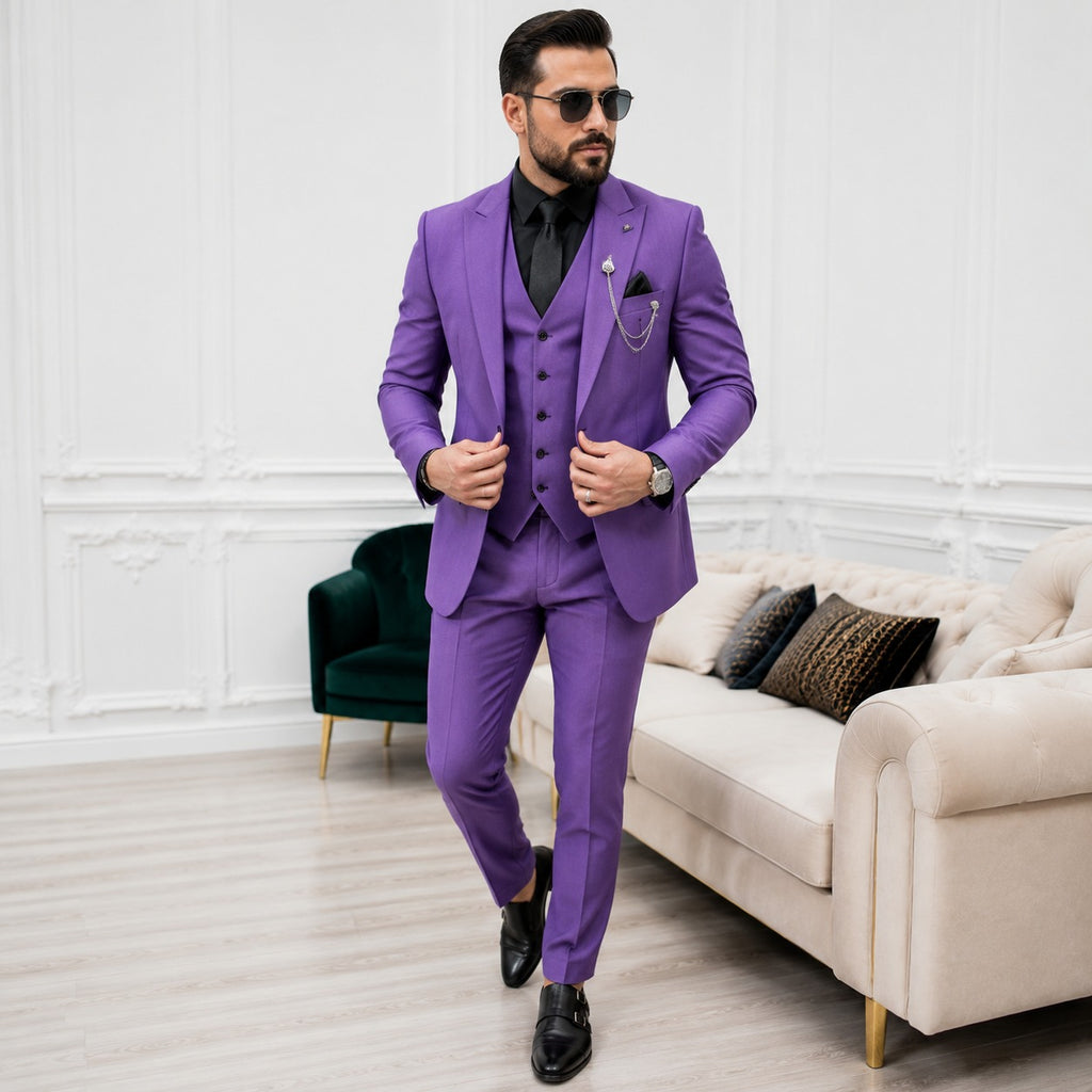 Aang | Herren Klassischer Business Anzug