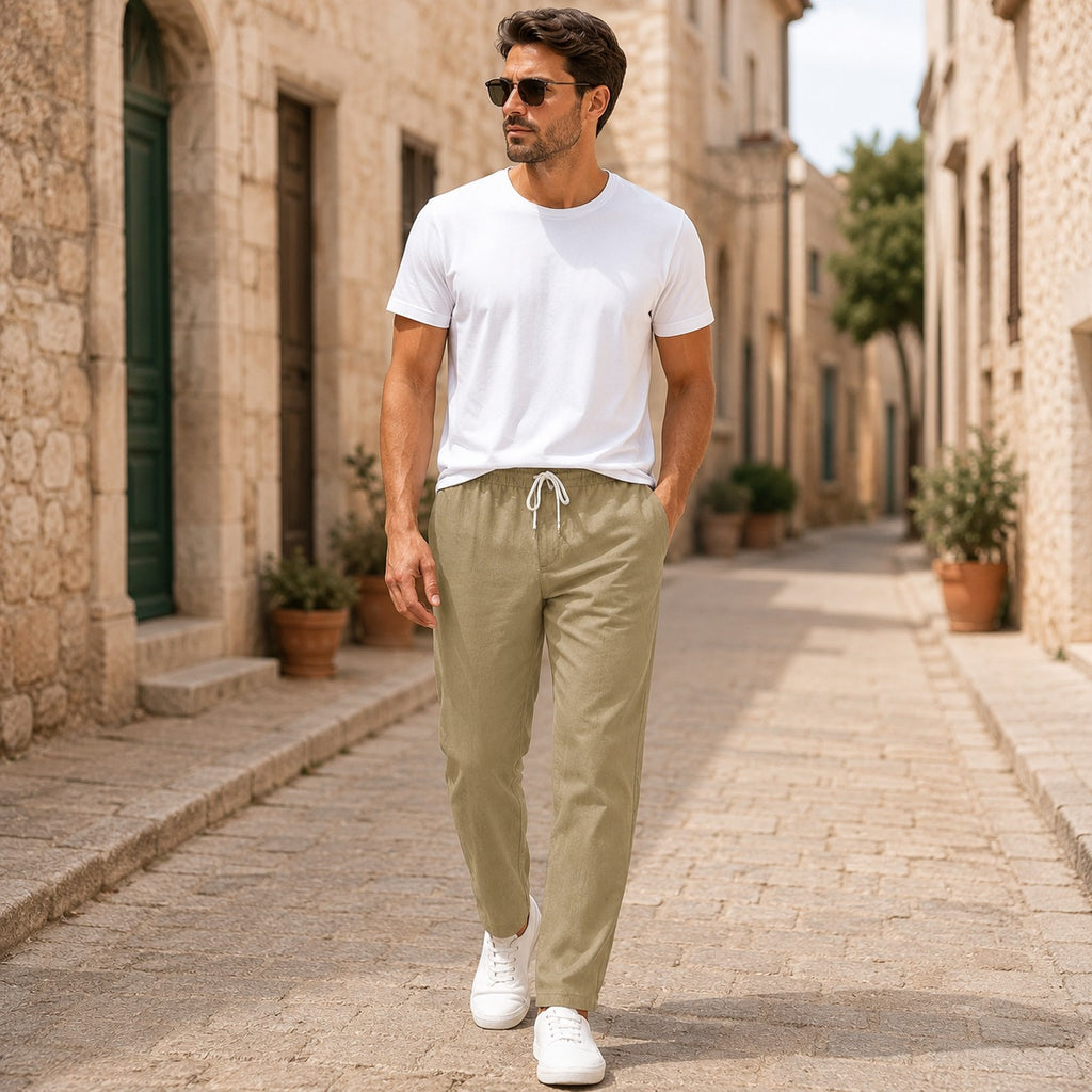 Abaddon | Herren Leinenhose Leicht