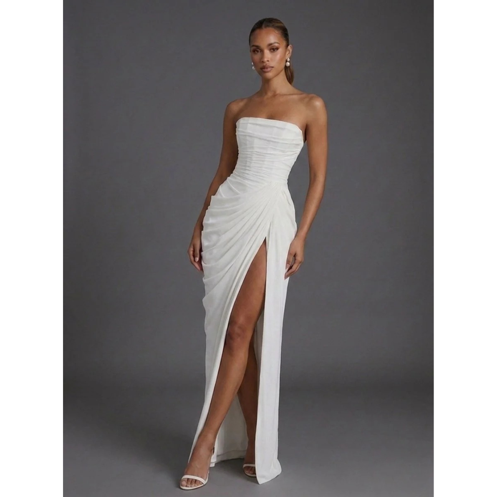 Abbey | Damen Stilvolles Maxikleid