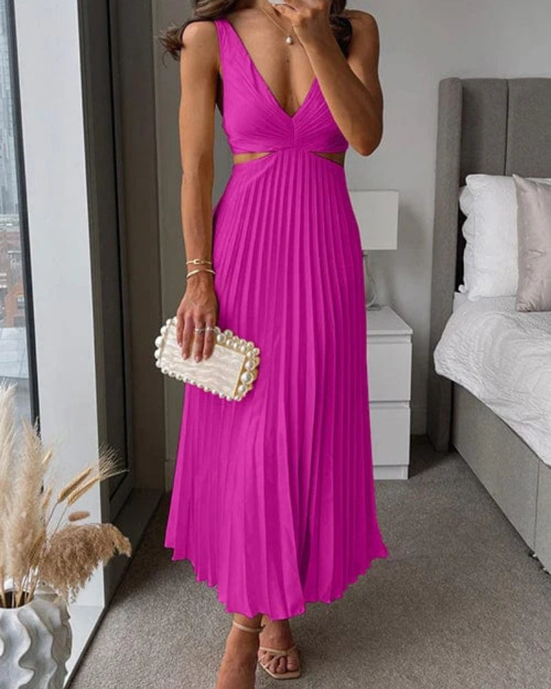 Abendkleid Damen elegantes Midikleid | Kleid Hochzeitsgast