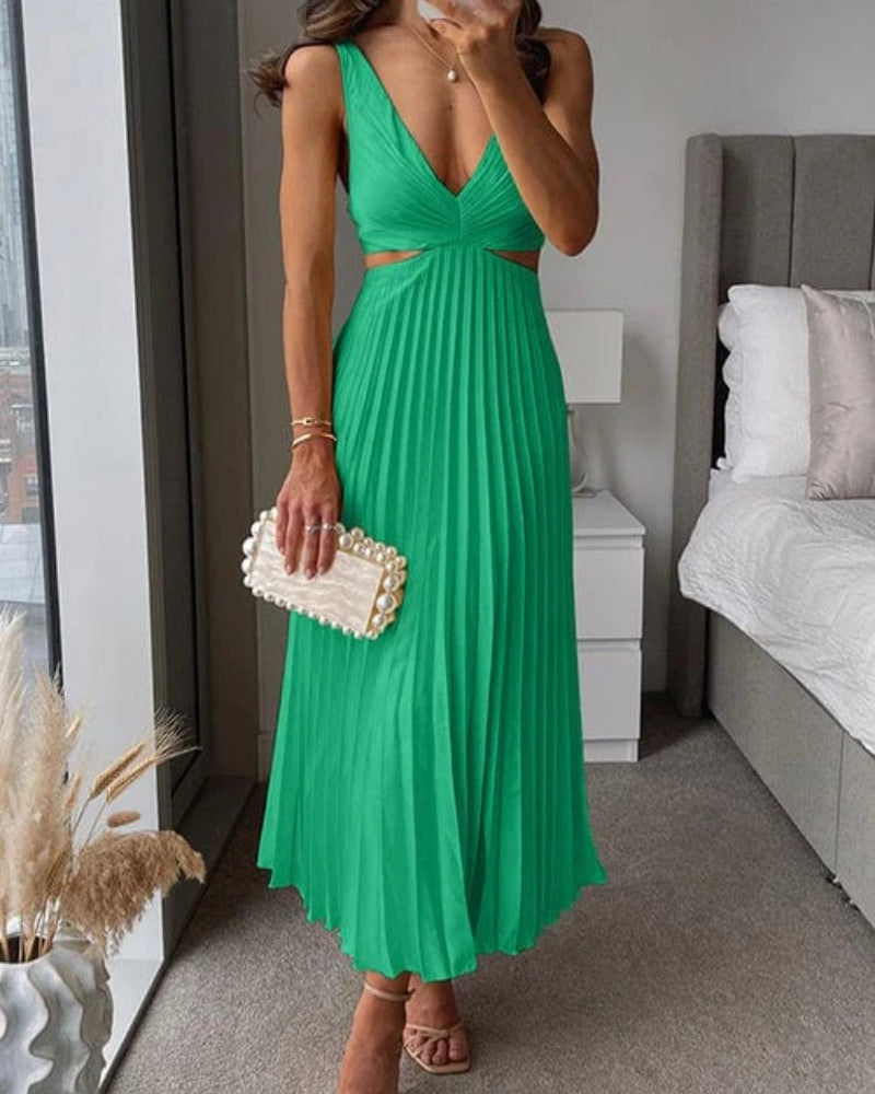 Abendkleid Damen elegantes Midikleid | Kleid Hochzeitsgast