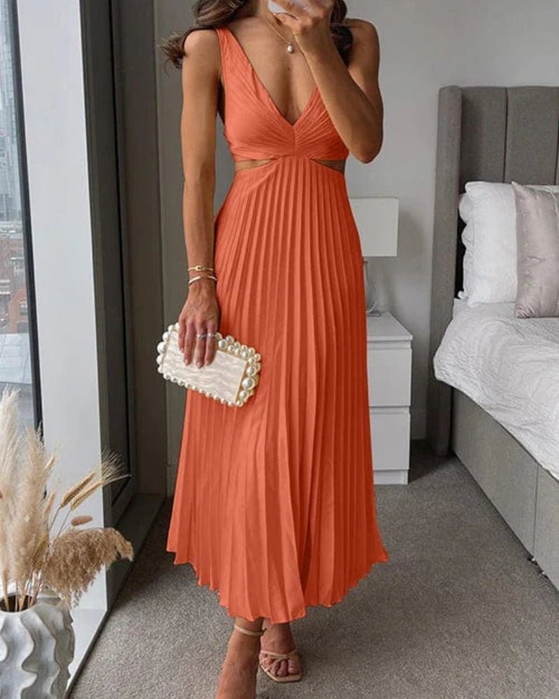 Abendkleid Damen elegantes Midikleid | Kleid Hochzeitsgast