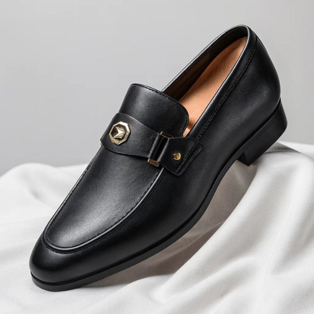 Adam | Herren Elegante Leder Loafer