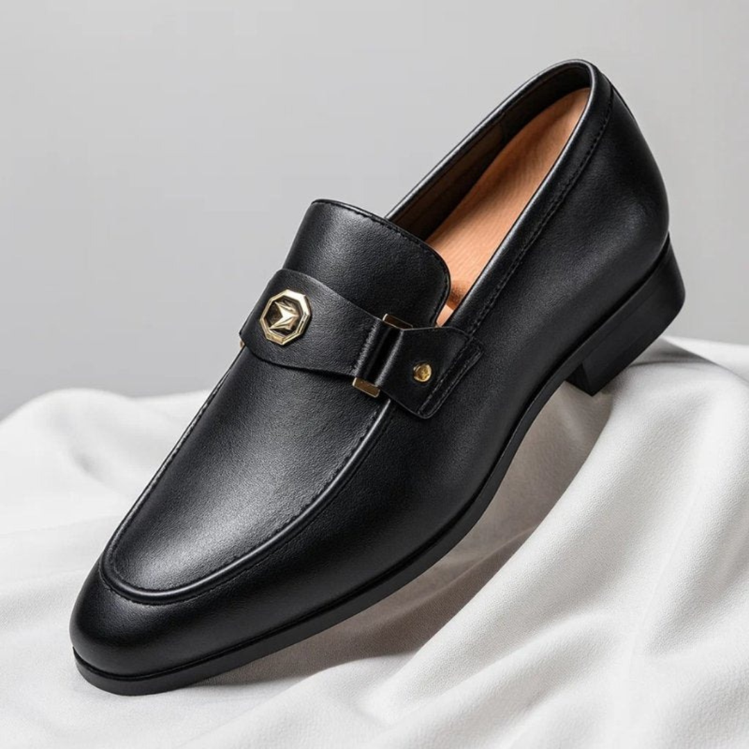 Adam | Herren Elegante Leder Loafer